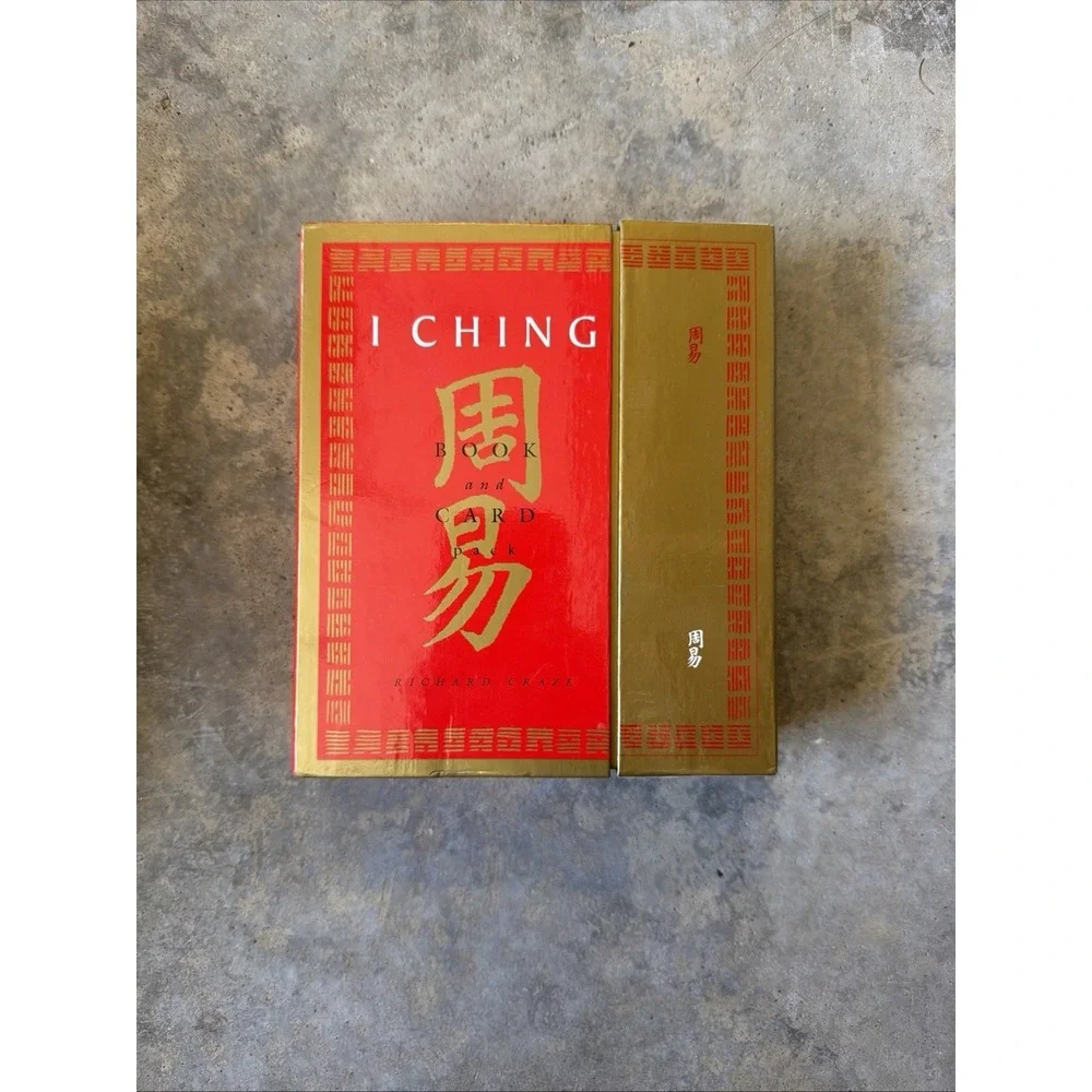 Boxed I Ching book and 64 card pack-Richard Craze